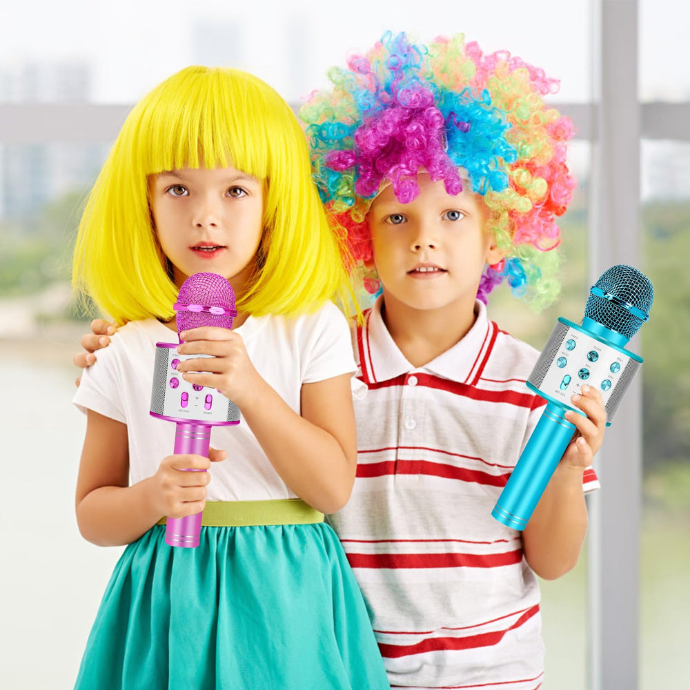 ZZLWAN gift-ready karaoke microphone for all ages