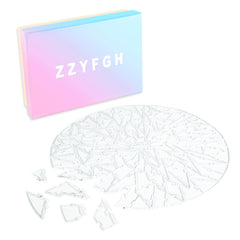 ZZYFGH Puzzle assembly view emphasizes precision laser-cut pieces for a snug fit.