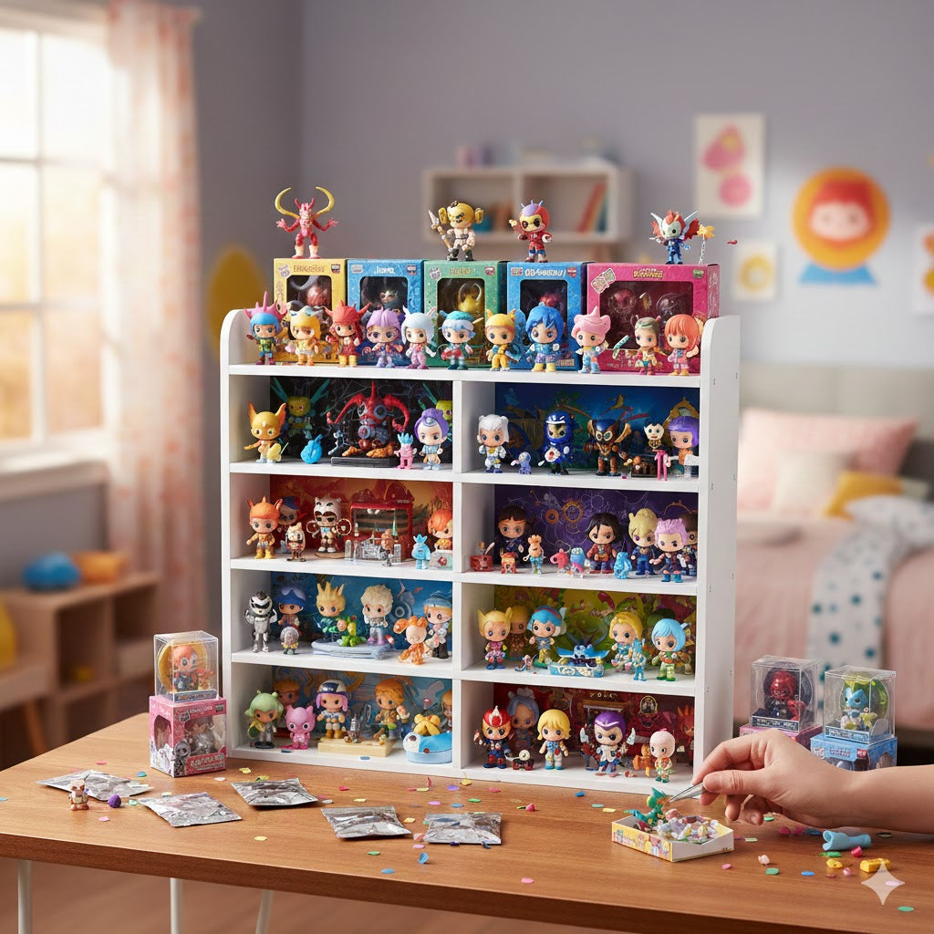 Collectible toy figures designed for kids