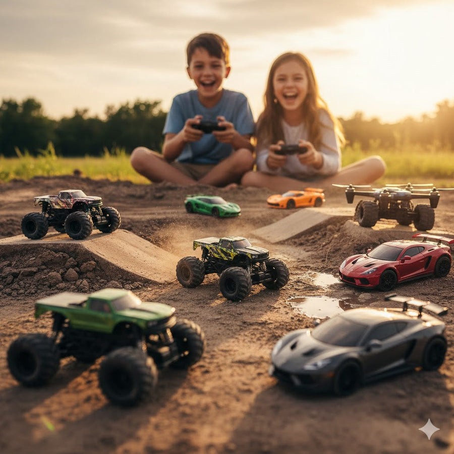 Remote controlled toy vehicles for kids