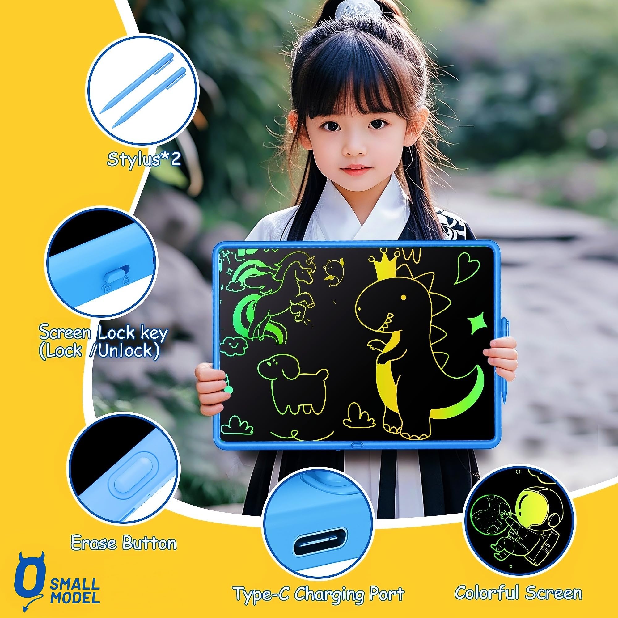 0 SMALL MODEL eye-friendly no blue light display for comfortable sessions