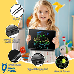 0 SMALL MODEL pressure-sensitive screen helps kids draw with gentler or firmer strokes