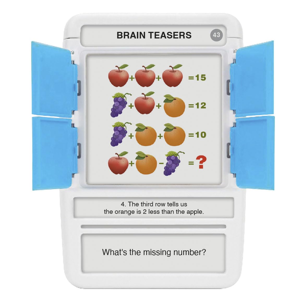 100 PICS Brain Teasers ideal for car, plane, or restaurant travel