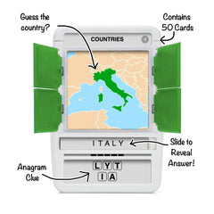 100 PICS slide reveal – interactive game mechanics that unveil answers.