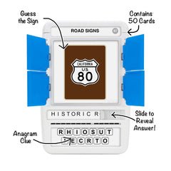 100 PICS US Road Signs vocabulary and memory through sign identification.