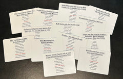 Basketball category card from 10 Hits fuels fast-paced questions.
