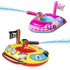 10Leccion pirate ship pool float with squirt gun for endless water play