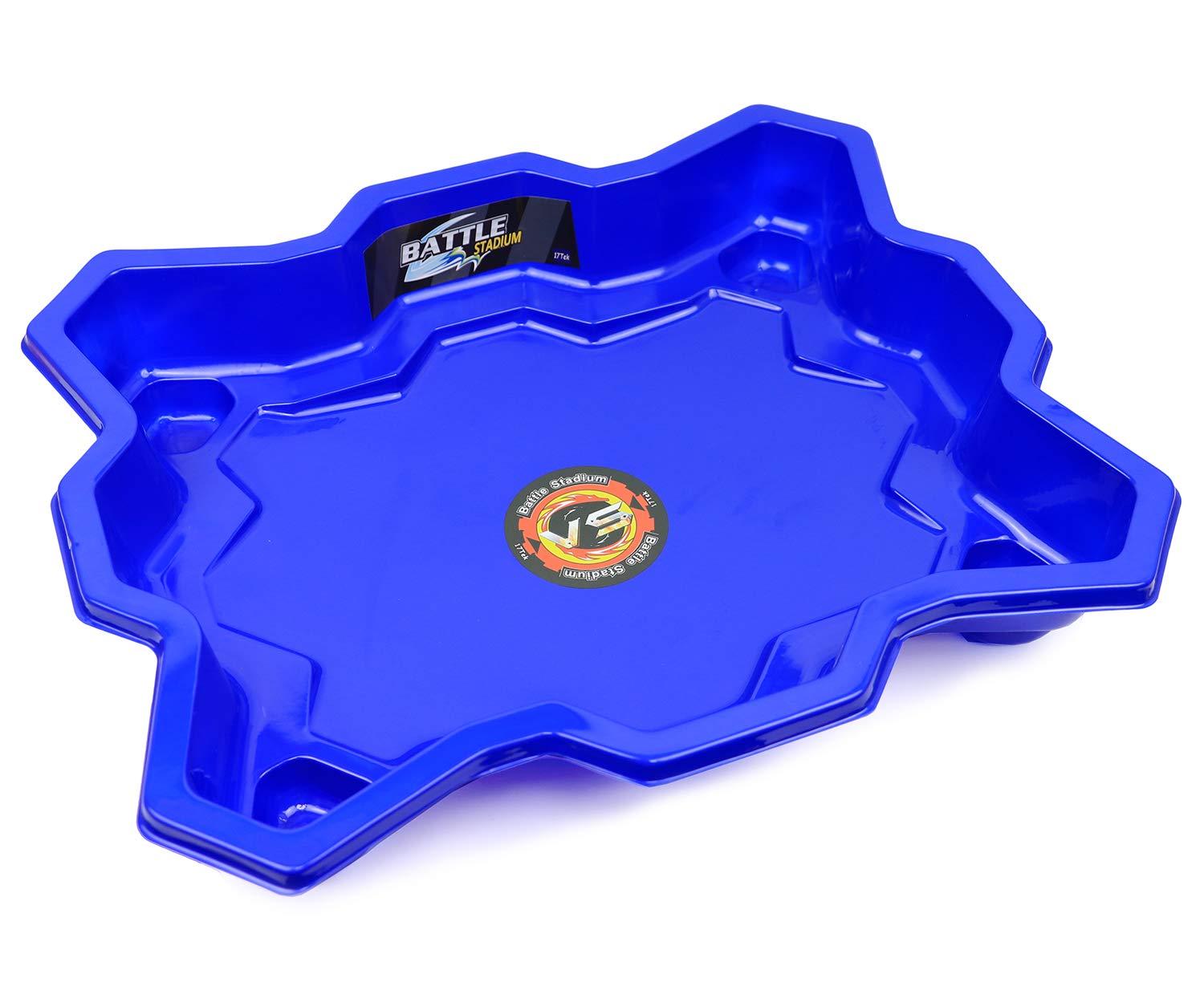 17Tek Bey Stadium blue material close-up emphasizes safe plastic
