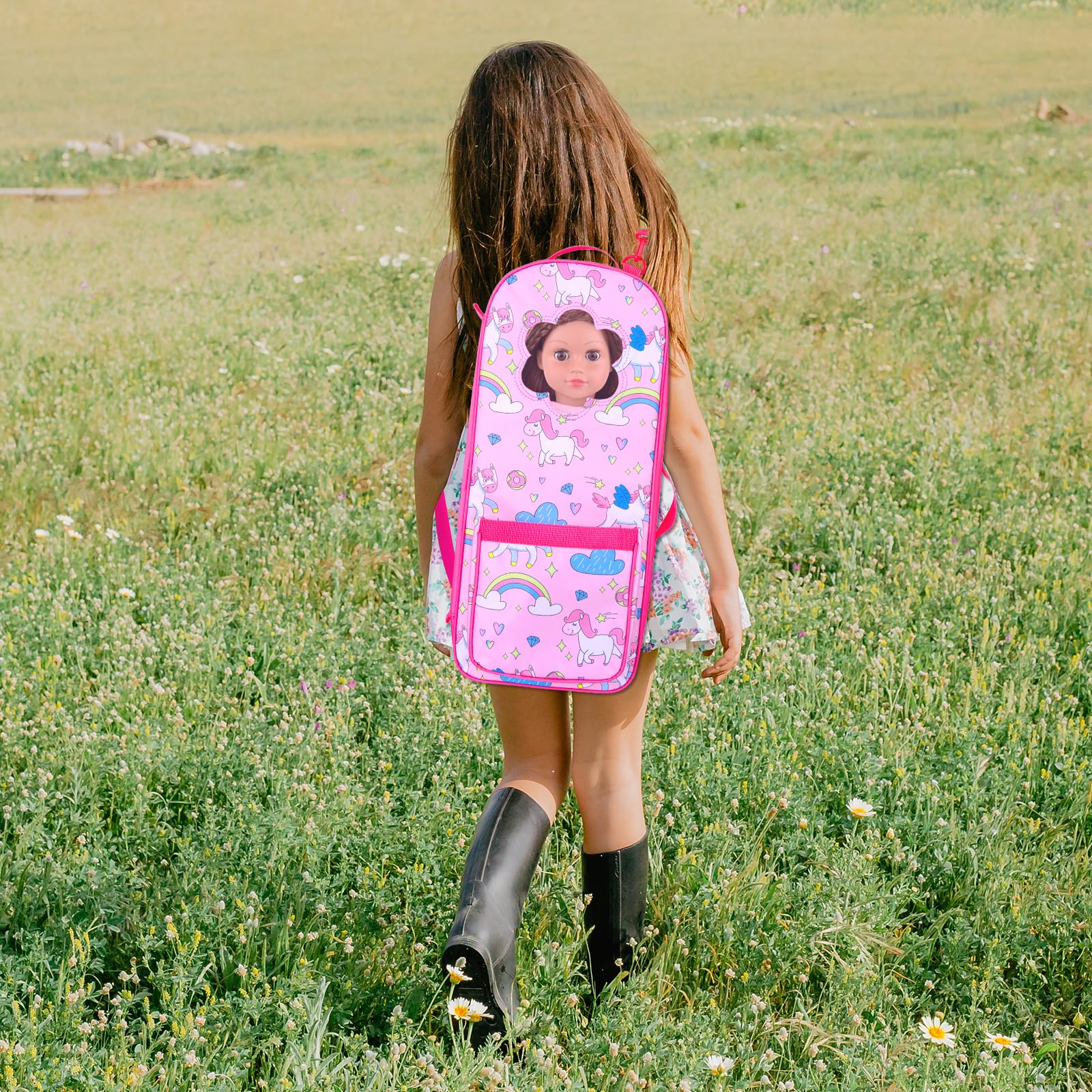 18INDC adjustable strap for comfortable on-the-go transport