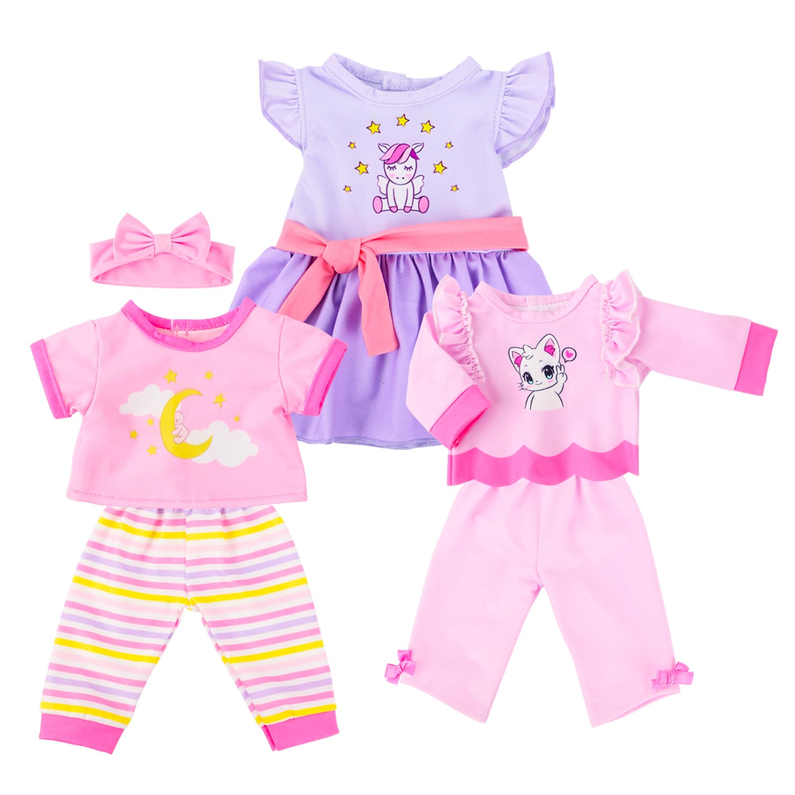 18INDC dress for 14-18 inch dolls promotes imaginative dress-up play.