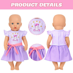 18INDC tops and pants enable easy mix-and-match for daily doll styling.