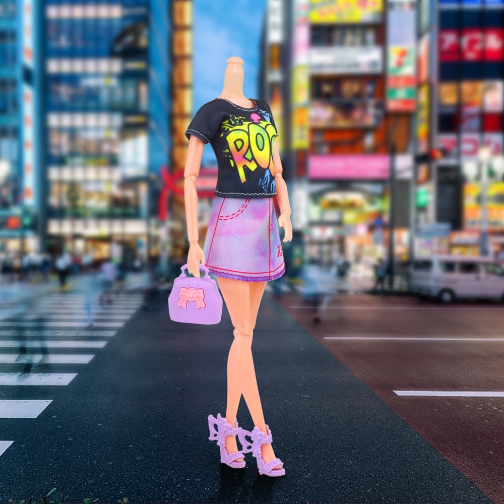 18INDC doll heels enable stylish, imaginative fashion play