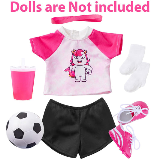 18INDC doll sport jersey offers a realistic team look for pretend games