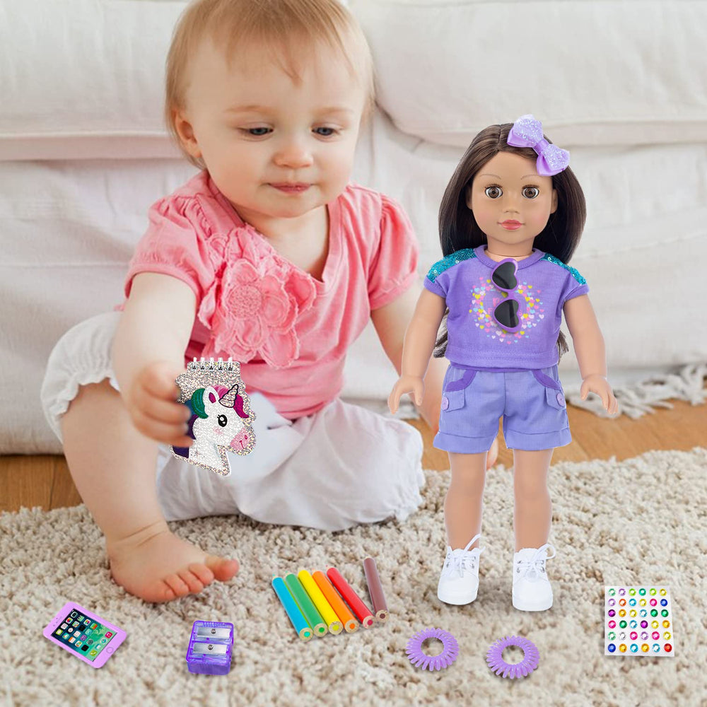 18INDC toy phone for pretend communication during classroom scenes