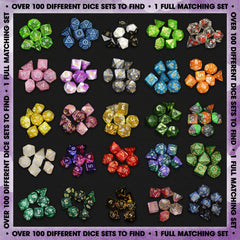 Easy-to-read numbers on 1985 Games dice for quick decisions