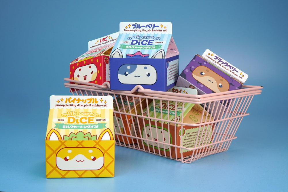 1985 Games gift-ready-dice-set ideal for collectors and new players.