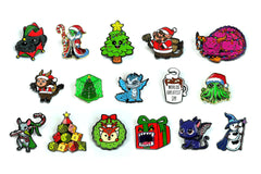 1985 Games Holiday Mystery Dice Bag colorful-pattern conveys a festive mood at the table