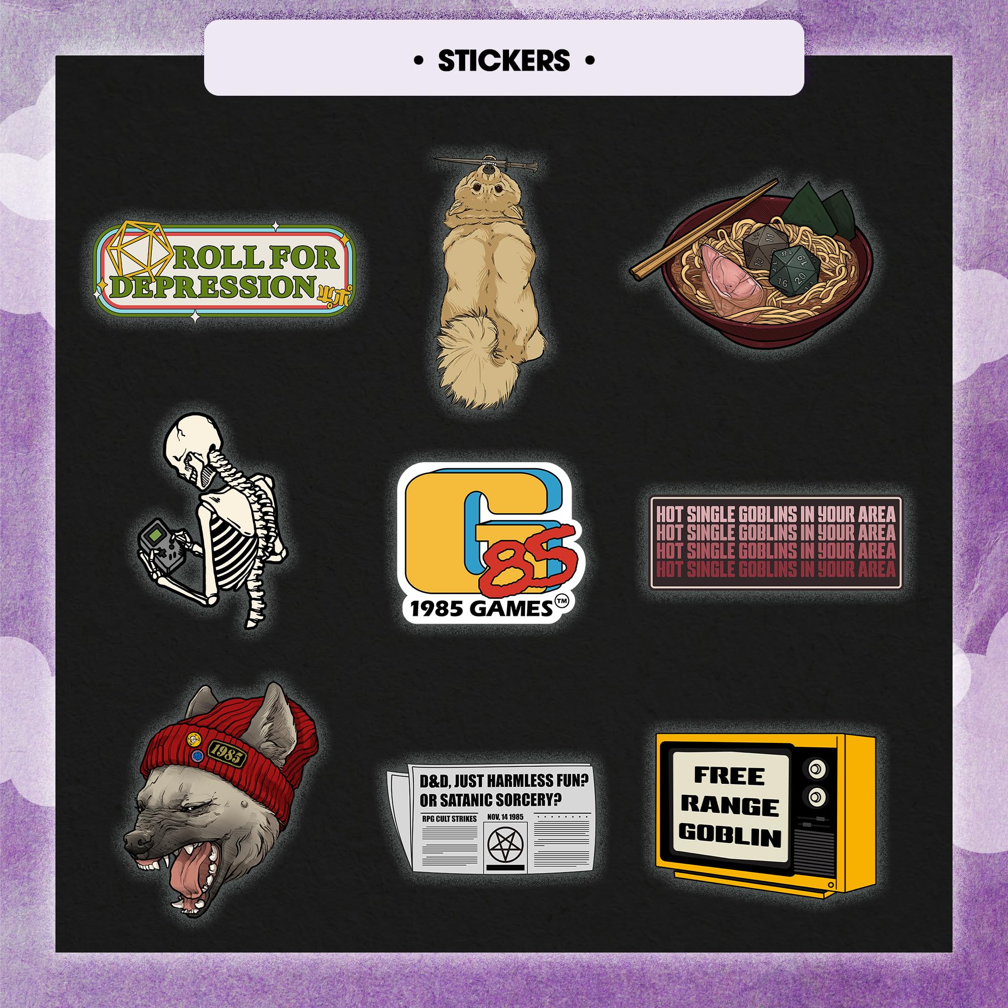 Durable, portable mystery dice pack ready for on-the-go gaming
