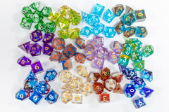 1985 Games Sharp Edge Dice Set ideal for DND sessions and TRPG campaigns.