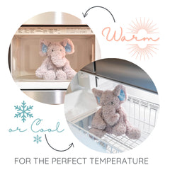 1i4 Group Bashful Bunny soft fabrics for comforting cuddles