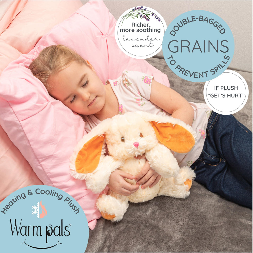 1i4 Group Bashful Bunny weighted plush for gentle hugs