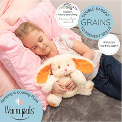 1i4 Group Bashful Bunny weighted plush for gentle hugs