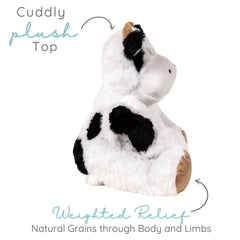 Callie Cow with lavender scent enhances cozy moments.