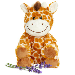 1i4 Group Flirty Giraffe microwavable warmth for cozy evenings
