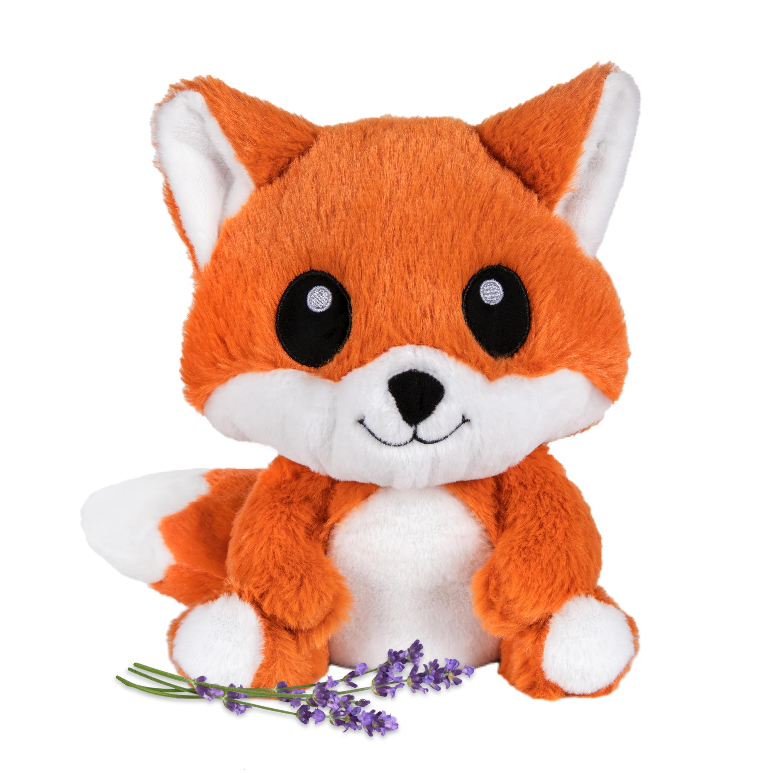 1i4 Group Friendly Fox microwavable plush for cozy warmth on chilly nights