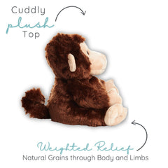 Marvin the Monkey lavender-scented plush adds gentle aroma to cuddles.