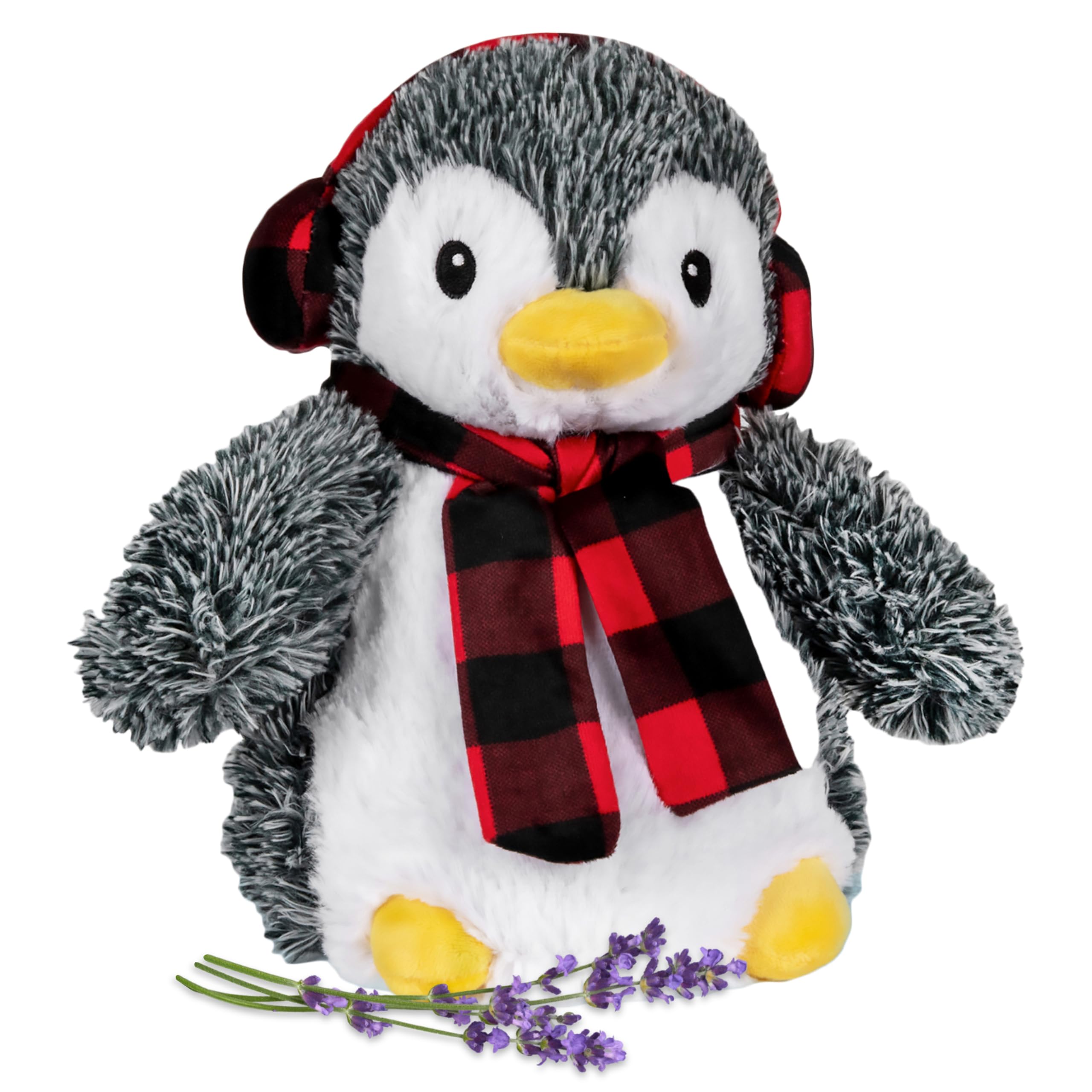1i4 Group Pennie Penguin microwavable plush for cozy warmth