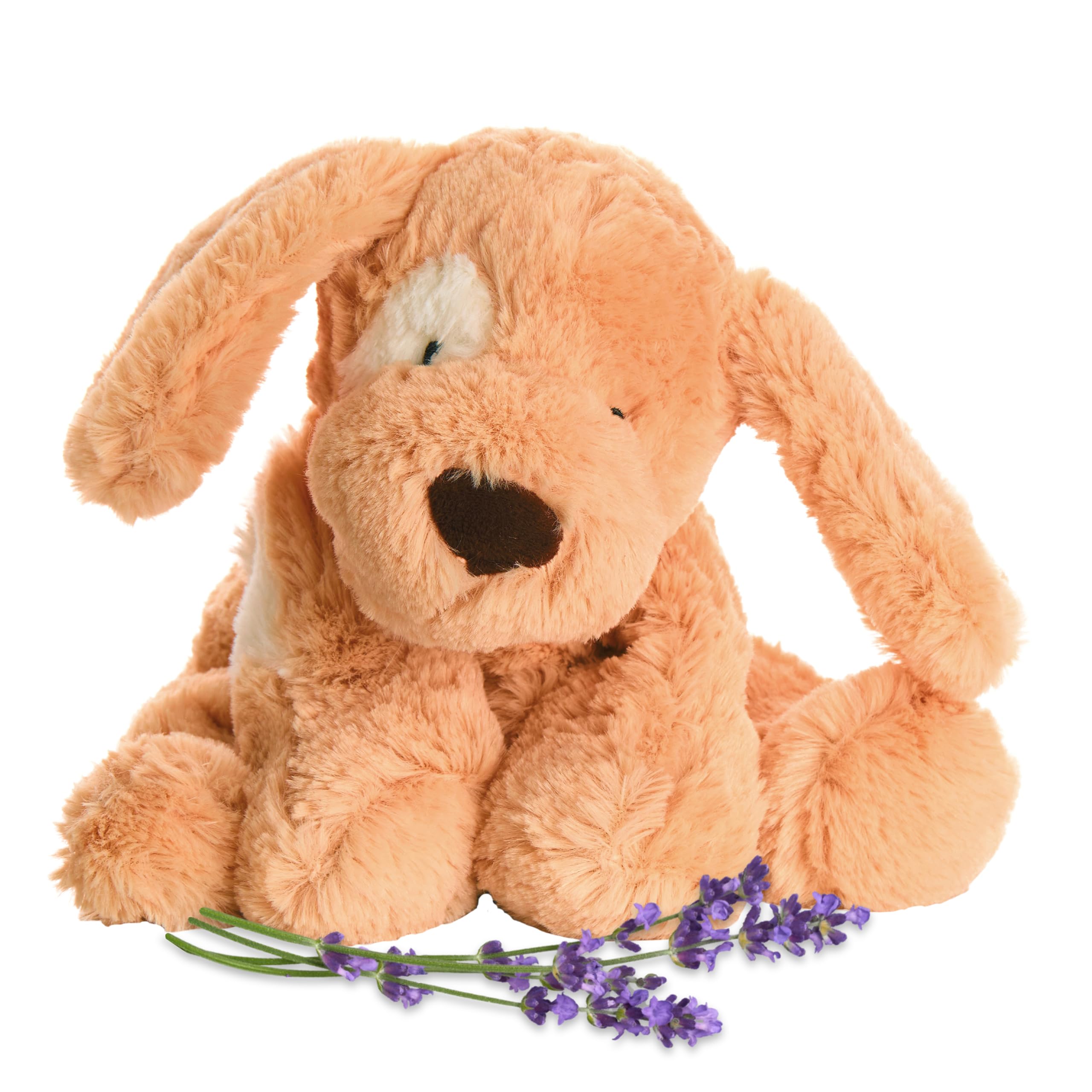 The 1i4 Group Puppy Love microwavable plush provides comforting warmth for cozy evenings.