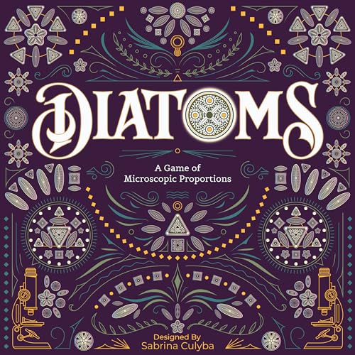 Diatoms board setup by 25th Century Games for a ready to play session