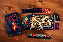 25th Century Games Dracula vs Van Helsing illustrated cards showcasing gothic artwork and atmosphere