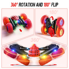 28°C RC car headlights illuminate nighttime play and excitement.