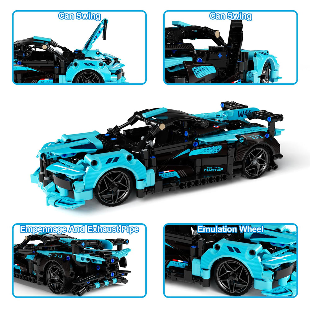 28°C STEM 2.4G remote supports two-player racing for friendly competition.