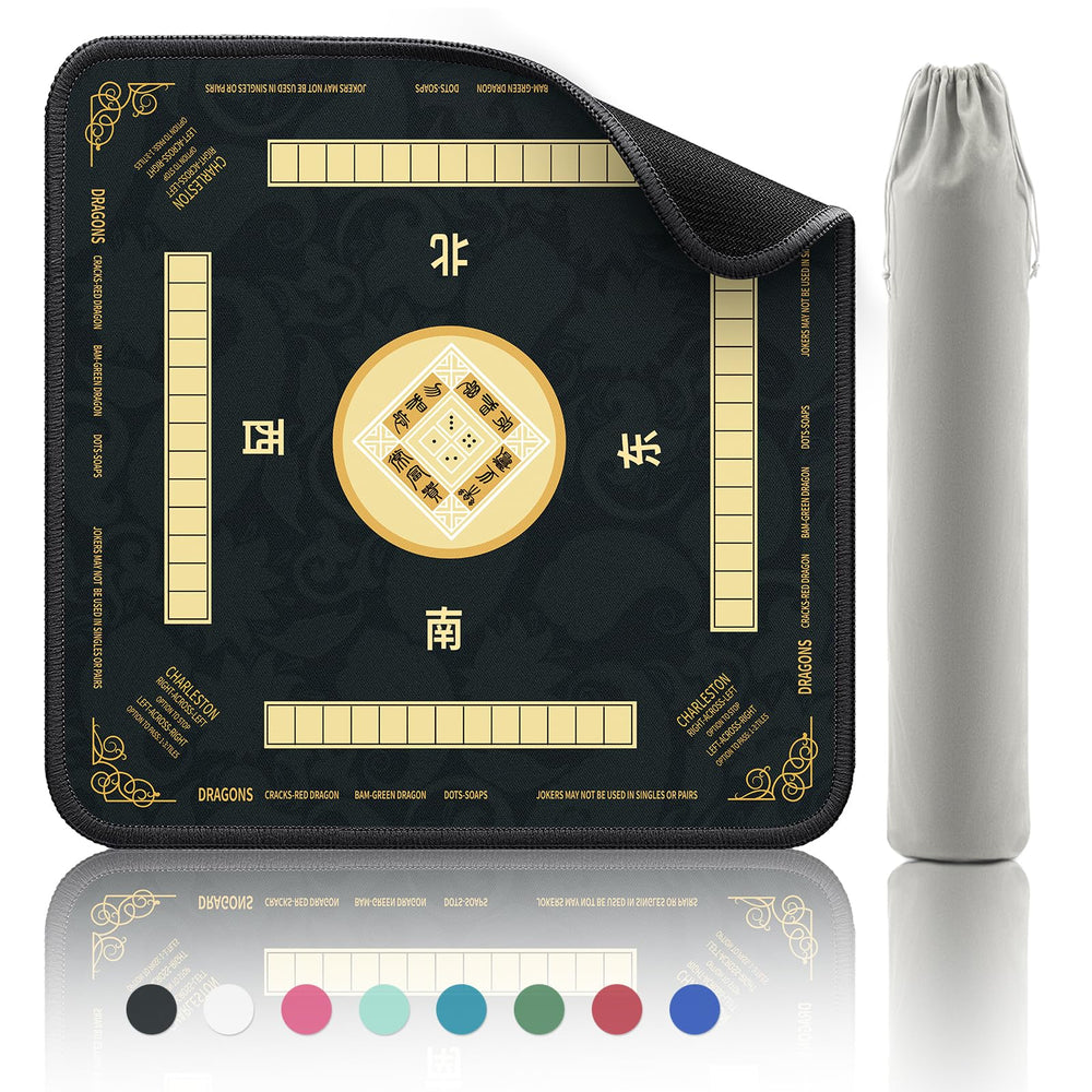 2F22E Mahjong Mat top view showing a wide playing surface for tile play and games