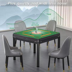 2F22E Mahjong Mat soft surface reduces noise during play