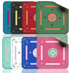 2F22E Mahjong Mat pink foldable rollable for easy storage
