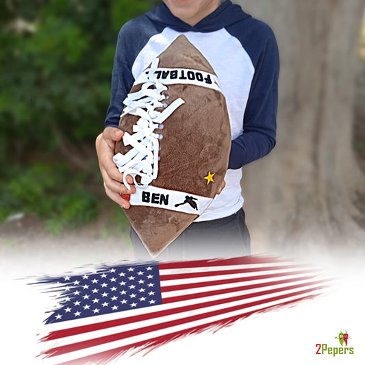2Pepers American football pillow kit unboxing inspires creative play for kids.