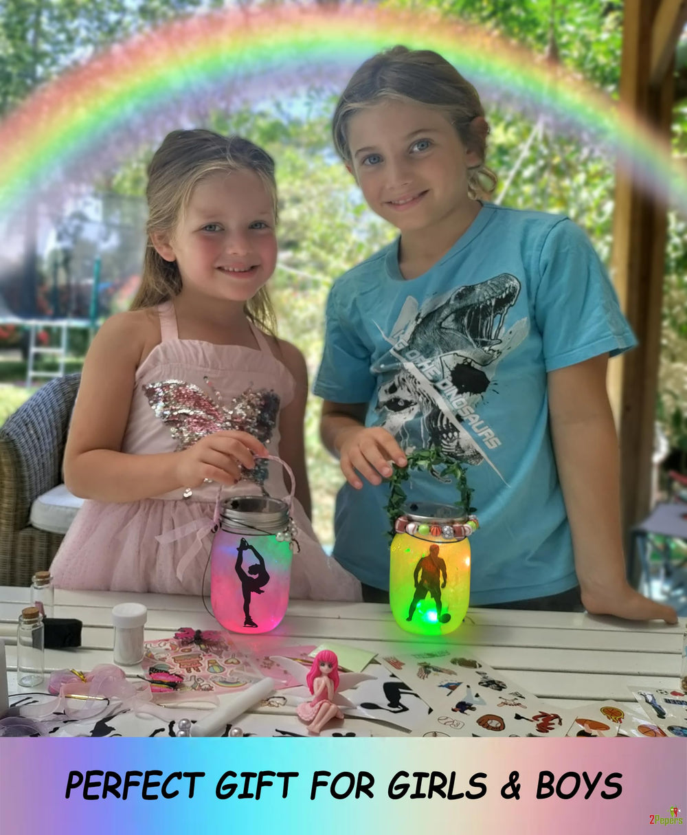 2Pepers kids craft kit supplies spark creativity through sport-themed projects.