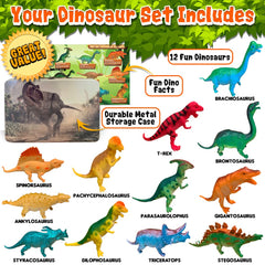 3 Bees & Me 6-inch dinosaur figures for hands-on learning