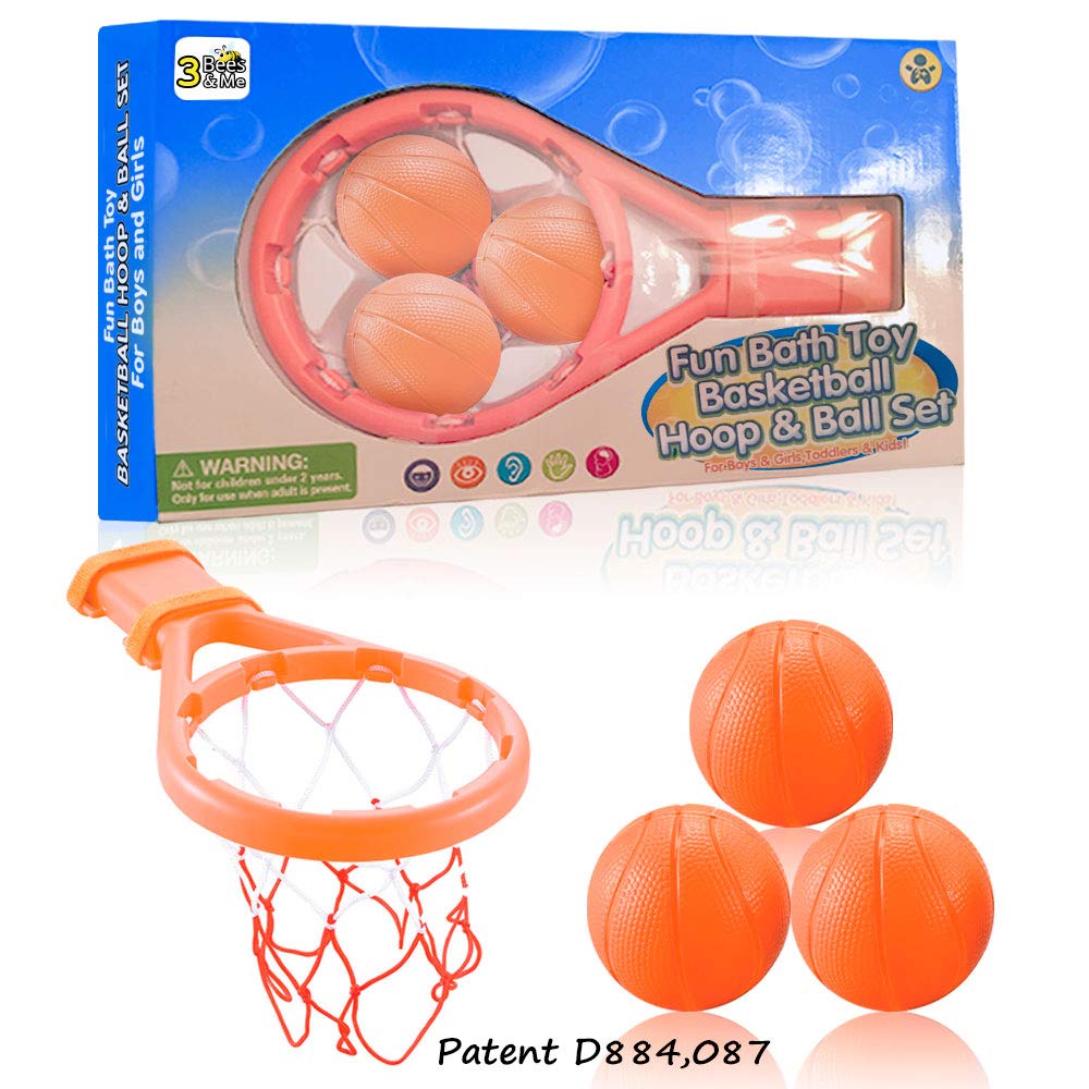 Easy-to-clean design helps prevent mold buildup on bath toys