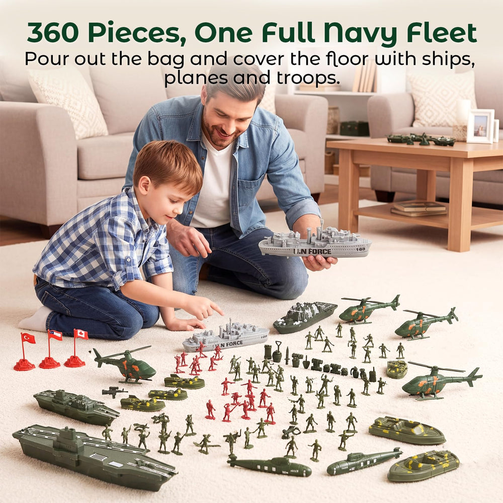 3 otters army men helicopter figures ideal for rapid air support play
