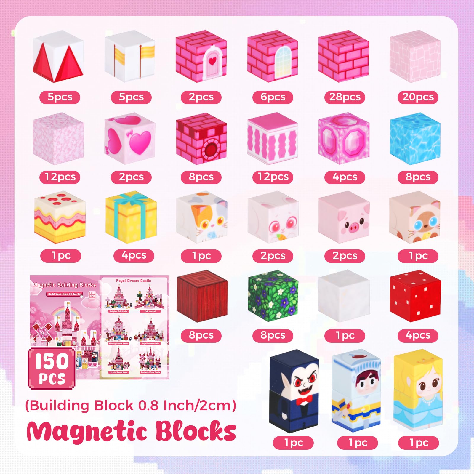 3 otters Magnetic Blocks Montessori play promotes focused, hands‑on learning