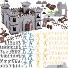 3 Otters medieval castle set for imaginative build-and-play battles.