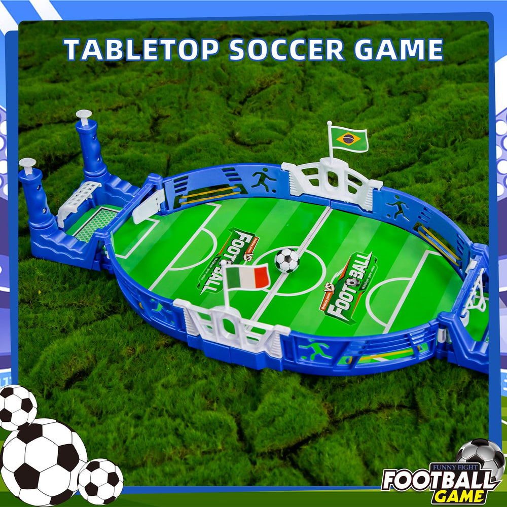 Durable BPA-free ABS plastic of 3 otters mini soccer board game for everyday use.