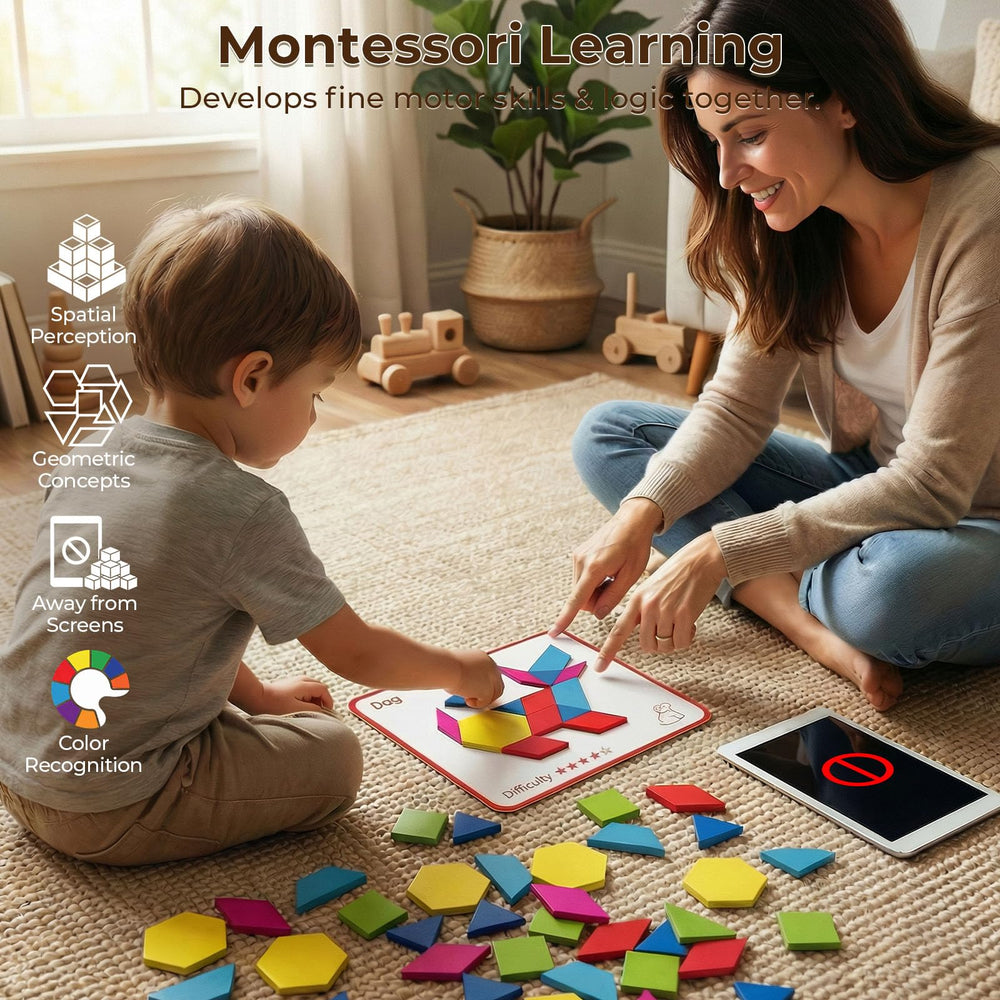 3 otters smooth-sanded wooden blocks with kid-friendly finish for safe play.
