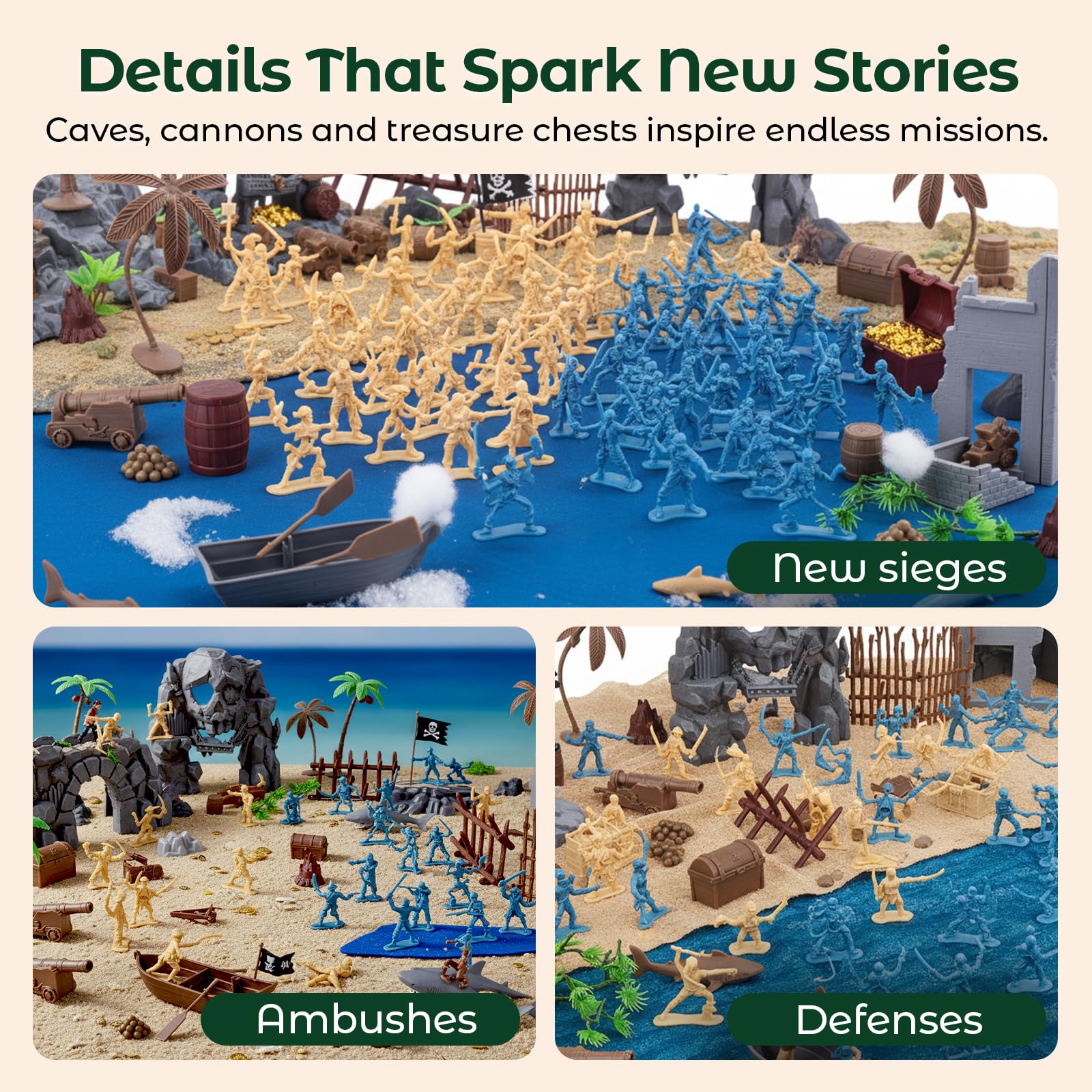 Treasure chests cannons skull cave and more boost storytelling prompts