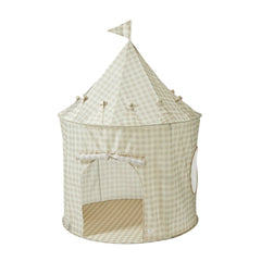 3 Sprouts Kids Play Tent front view offers a spacious, cozy space for independent play